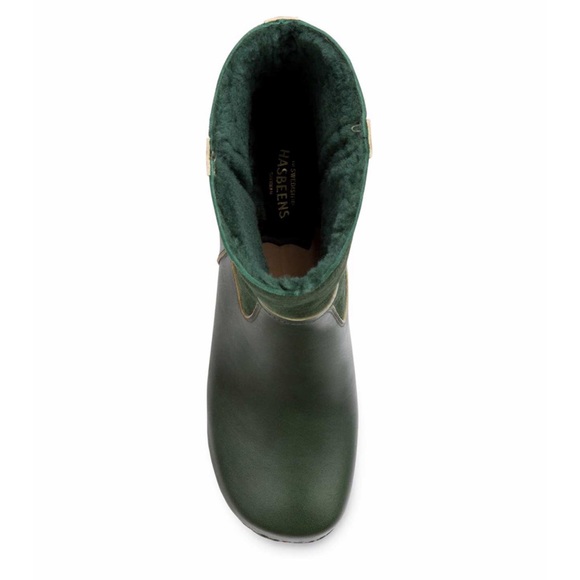 ✨Sold✨Hasbeens Green Clog Boots NIB - Picture 3 of 5